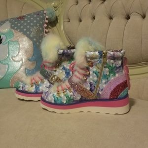 Irregular Choice Sparkle Kingdom boots